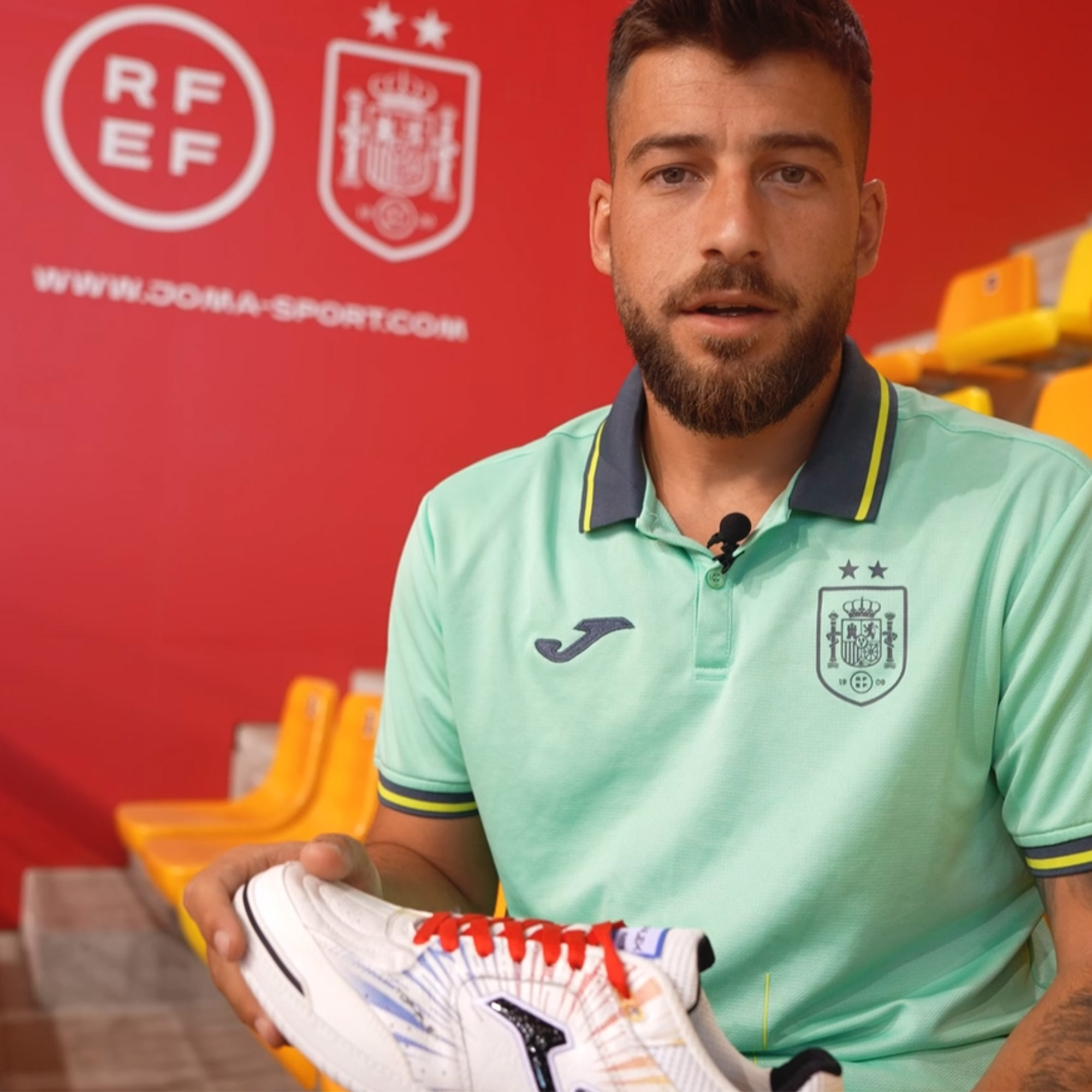 joma / TOP FLEX 2476 INDOOR (27) W杯限定カラー Futsal shoes Top Flex 24 indoor white red | JOMA®